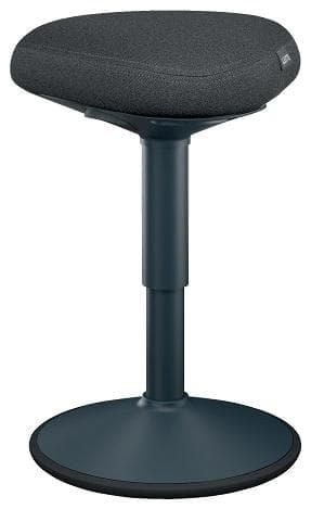 Leitz Ergo ergonomická balančná stolička na sedenie, tmavo šedá 1