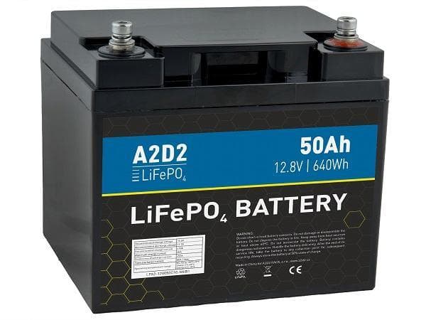 Avacom A2D2 batéria LiFePO4 12,8V 50Ah M6 1