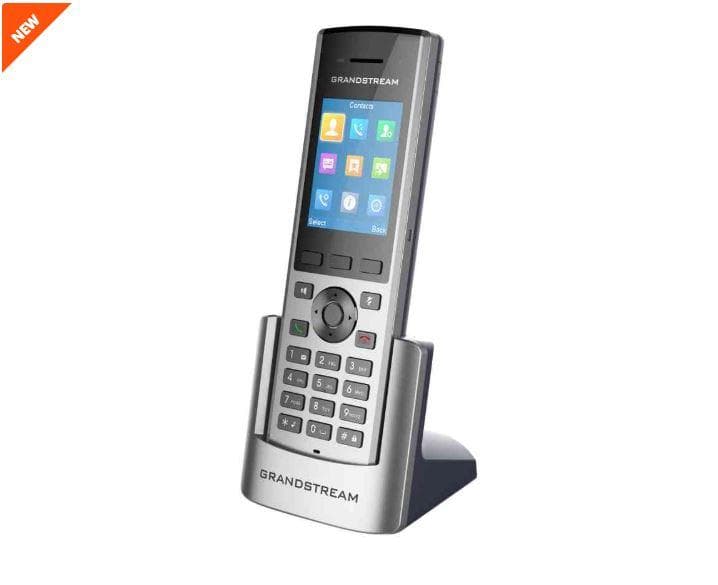 Grandstream DP730 IP tel., 2,4" bar. displ., 2SIP úč., video, BT, Micro USB, HAC, 1