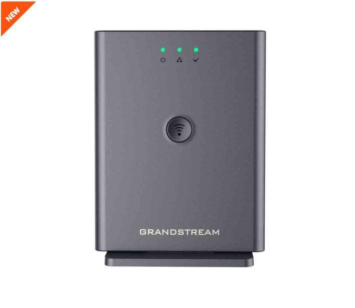 Grandstream DP752 IP DECT zákl. stanice, max. 5ručiek, HD voice, 10 SIP účtov, 5soub. hovorov 1