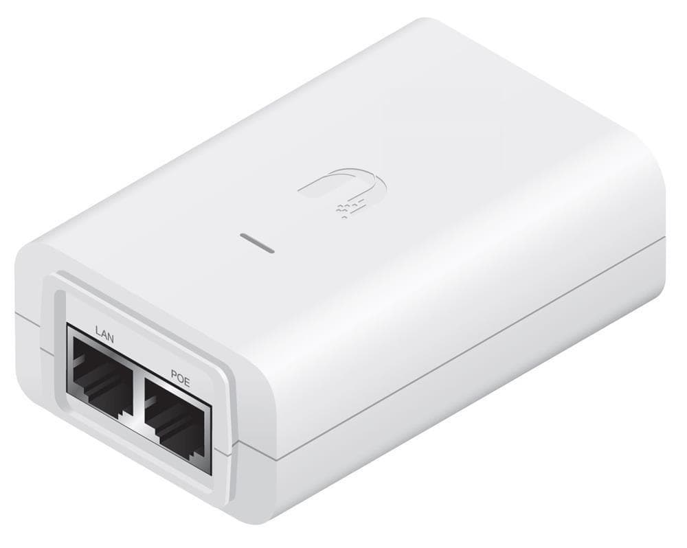 Ubiquiti POE-24-30W-WH, GB PoE Injektor, 24V/1.25A 30W 1