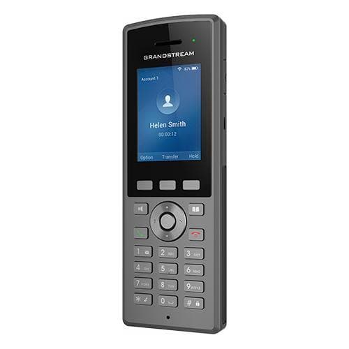 Grandstream WP825 SIP WiFi telefón, odolná IP67, 2,4 bar. displ., 2SIP úč., BT, Micro USB, Handover 1