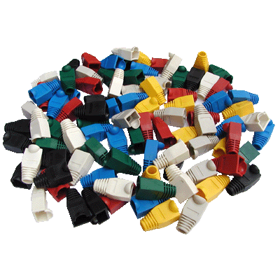 DATACOM Ochrana RJ45 s bublinkou BIELA (100ks)