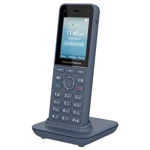 Grandstream WP826 SIP WiFi telefón, 2,4" bar. displ., 3 SIP úč., BT, USB-C 1