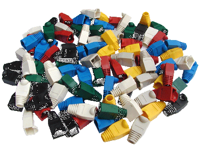 DATACOM Ochrana RJ45 s bublinkou MODRÁ (10 ks) 1