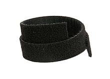 Obojstranný suchý zips Solarix, šírka 10mm, 25m, čierny 1