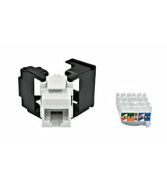 Keystone RJ45 UTP, Cat.6 de-embedded, samozárezový, SFA 1