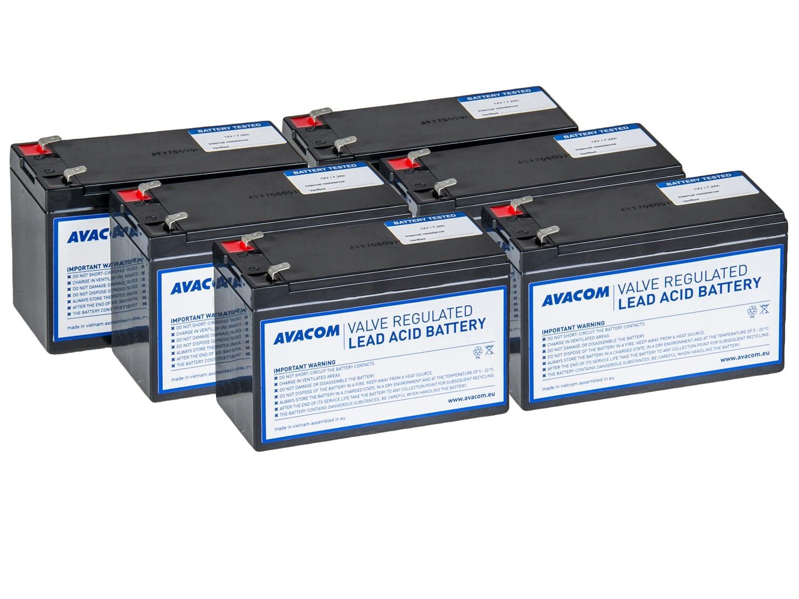 AVACOM AVA-RBP06-12072-KIT - batéria pre CyberPower, EATON, Effekta, Legrand 1