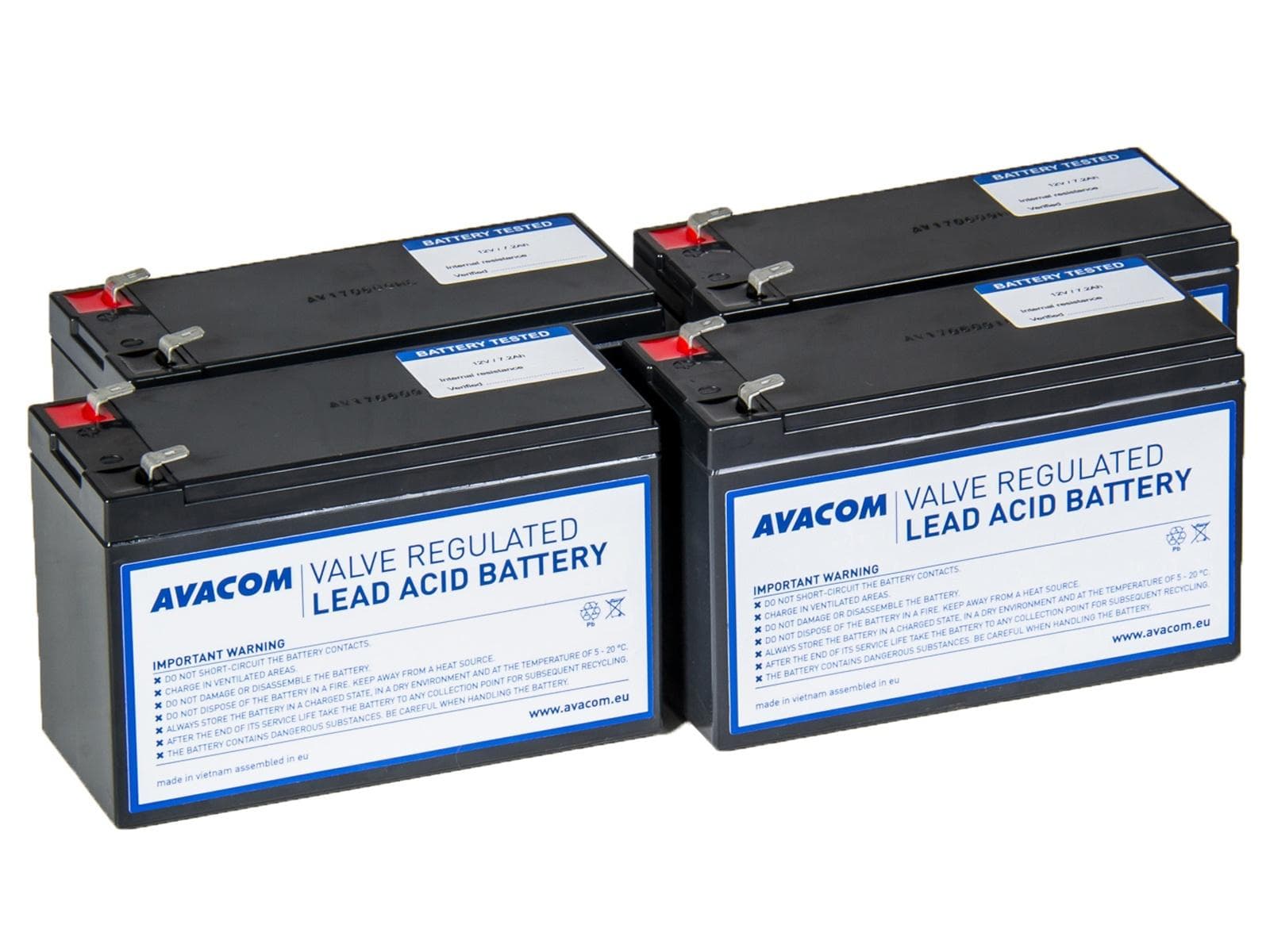 AVACOM AVA-RBP04-12072-KIT - batéria pre UPS CyberPower, EATON, Effekta, Legrand 1