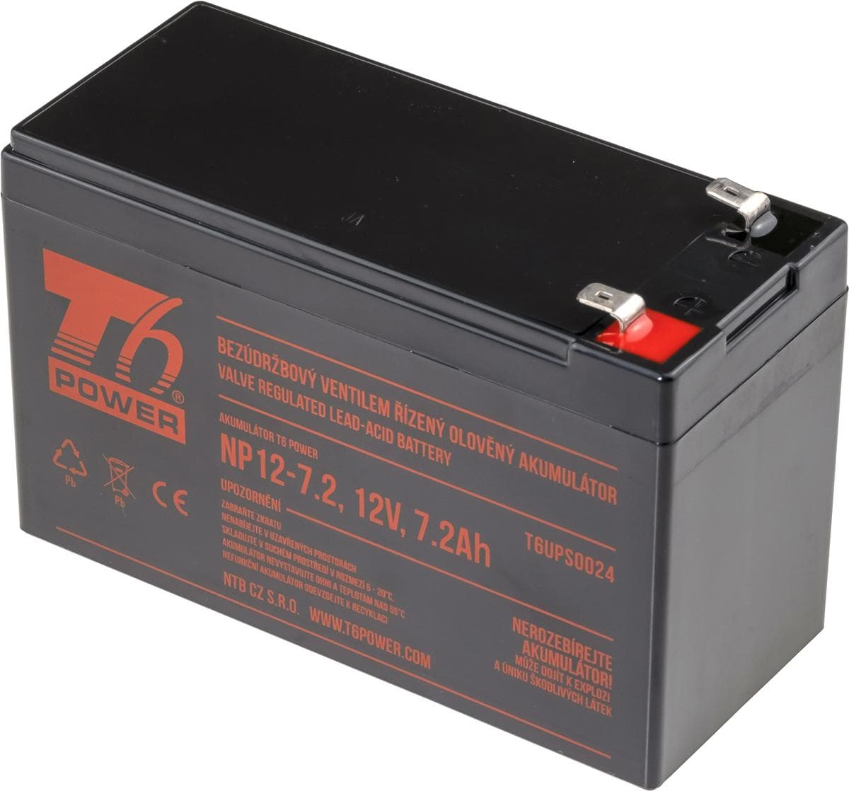 Batérie T6 Power RBC2, RBC110, RBC40 - KIT 1