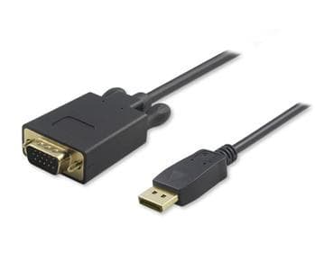 PremiumCord DisplayPort na VGA kábel 2m M/M 1