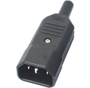 Konektor sieťový 230V/M IEC C14 1