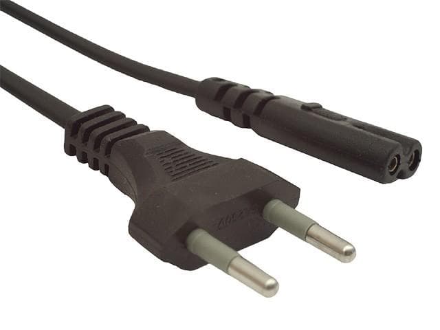 GEMBIRD napájací kábel pre NTB 2pin C8, 1,8m 1