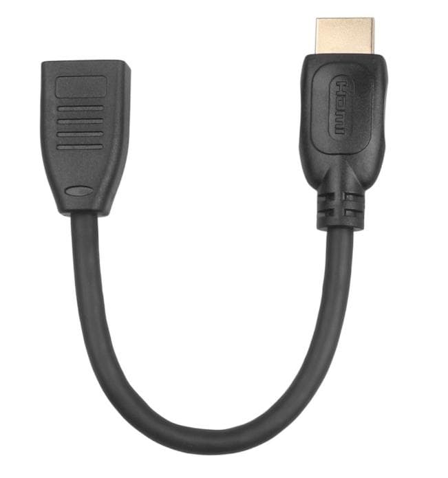 TB Touch HDMI M - HDMI F adaptér, 15 cm., v2.0 1