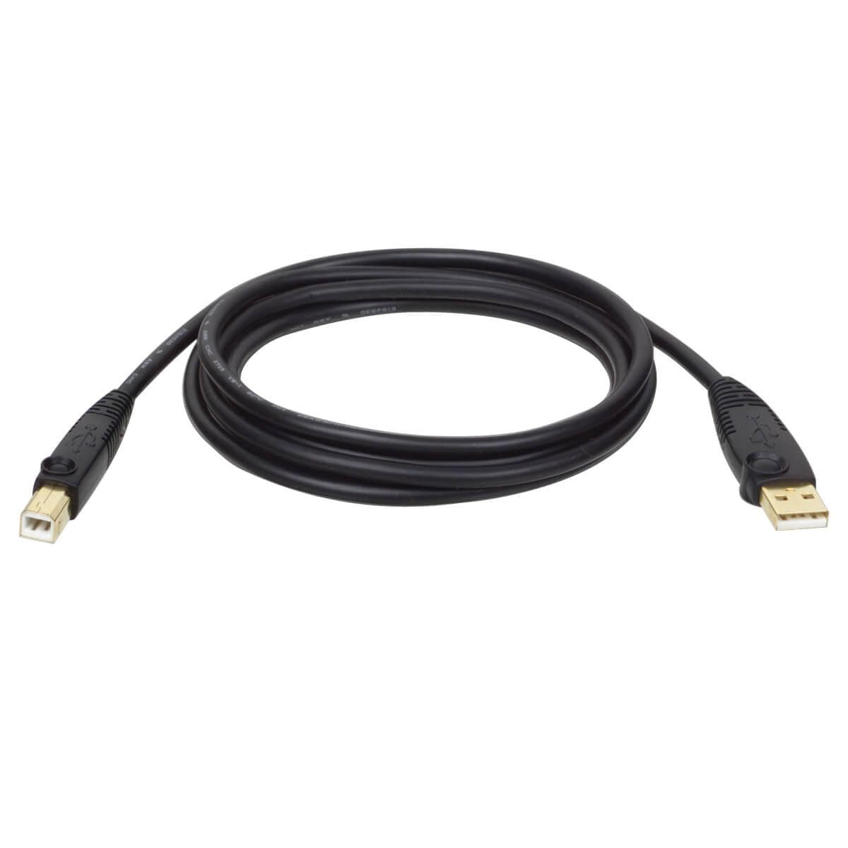 Kábel USB-A/USB-B (Samec/Samec), USB 2.0, 3.05m 1