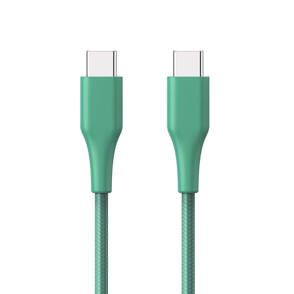 ER POWER kábel USB-C/C GRS 60W 120cm zelený 1