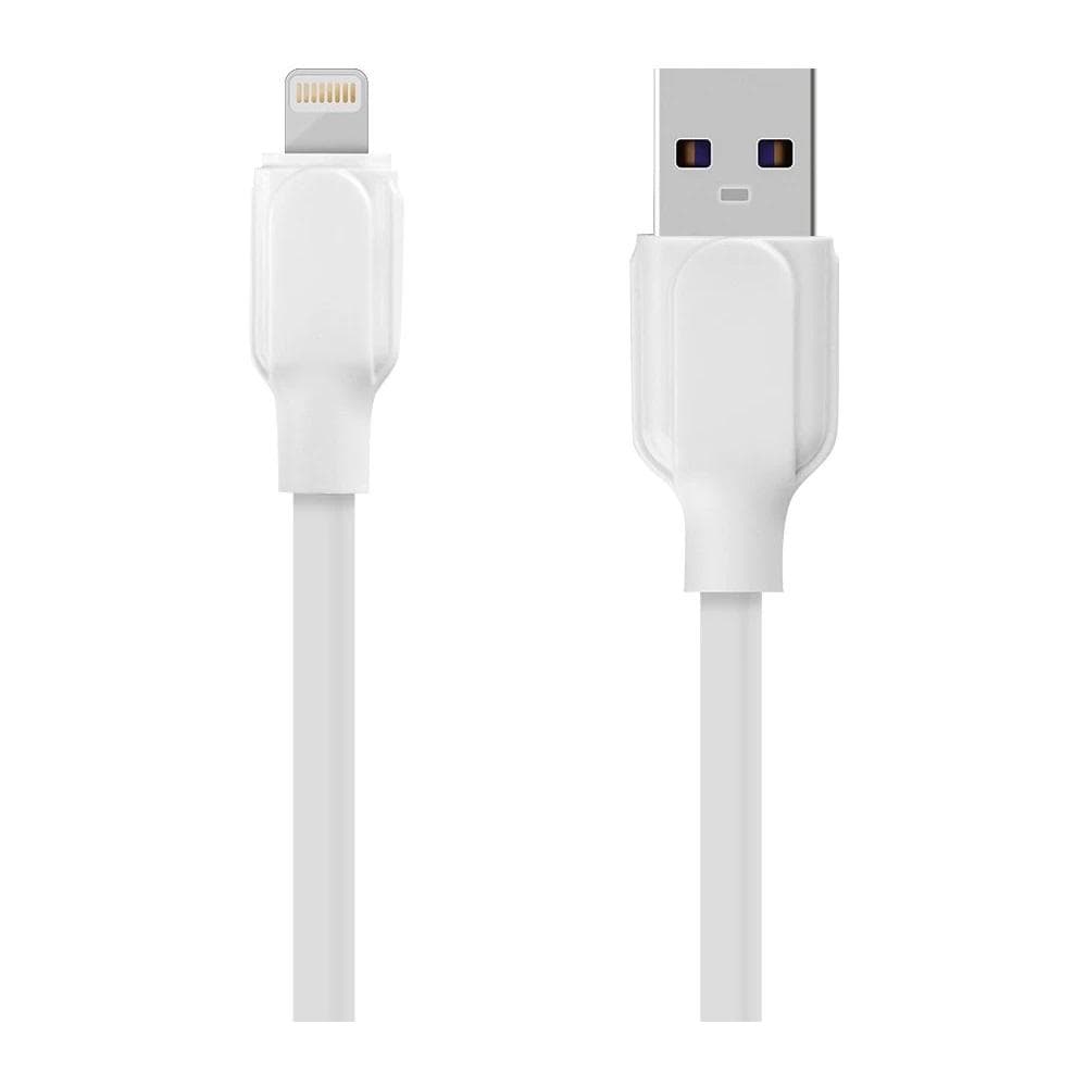 OBAL:ME Simple USB-A/Lightning Kábel 1m White 1