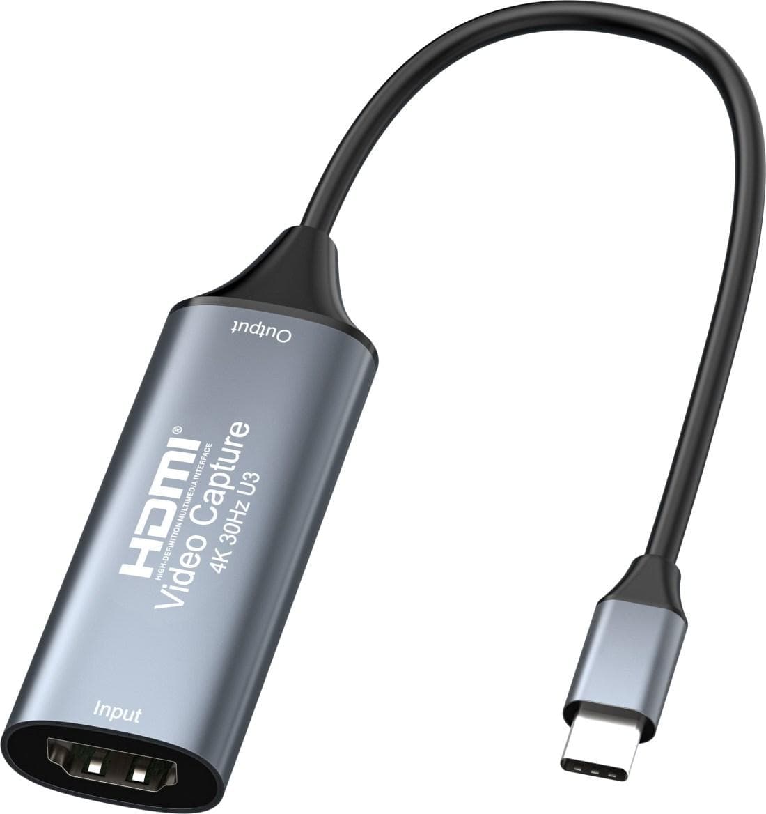 PremiumCord HDMI grabber pre video/audio signálu do počítača s konektorom USB 3.0 typ c 1