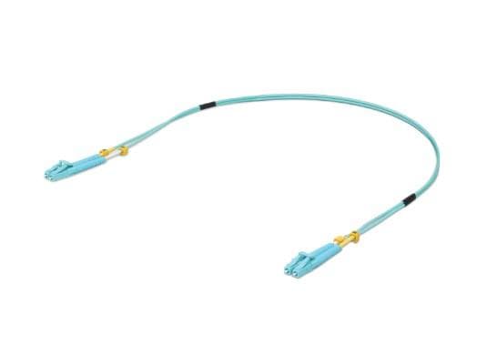 Ubiquiti UACC-OFC-MM-0.5M, 10 Gbps OM3 Duplex LC Cable, 0,5m 1