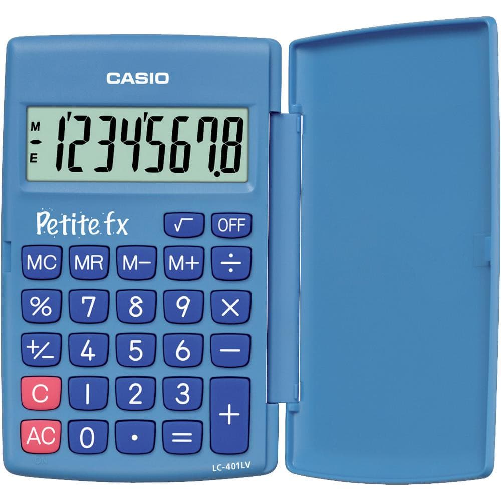 LC 401 LV/BU blue petite FX CASIO