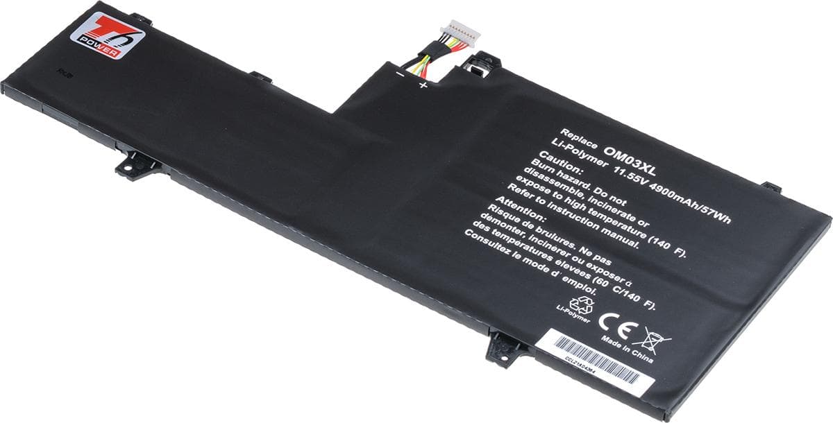 Batéria T6 Power pre HP EliteBook x360 1030 G2, 4900mAh, 57Wh, 3cell, Li-pol, type 1