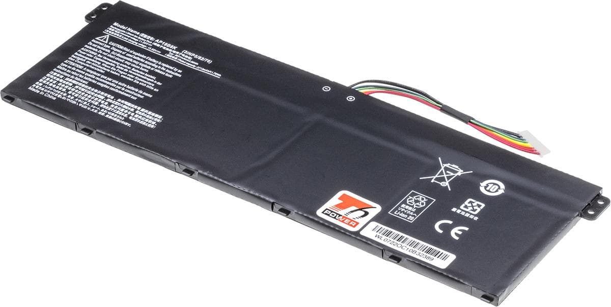 Batéria T6 Power pre Acer Aspire 3 A314-22, A315-23, Spin 1 SP114-31, 3830mAh, 43Wh, 3cell, Li-ion