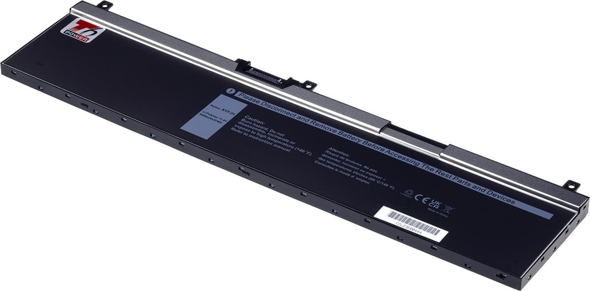 Batéria T6 Power pre Dell Precision 7530, 7540, 7730, 7740, 8500mAh, 97Wh, 6cell, Li-pol