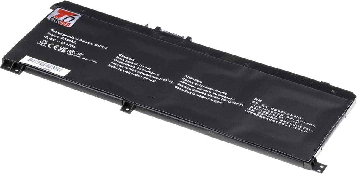 Batéria T6 Power pre HP Envy 15-dr0000, 15-ds0000 x360 serie, 3680mAh, 55,6Wh, 4cell, Li-pol