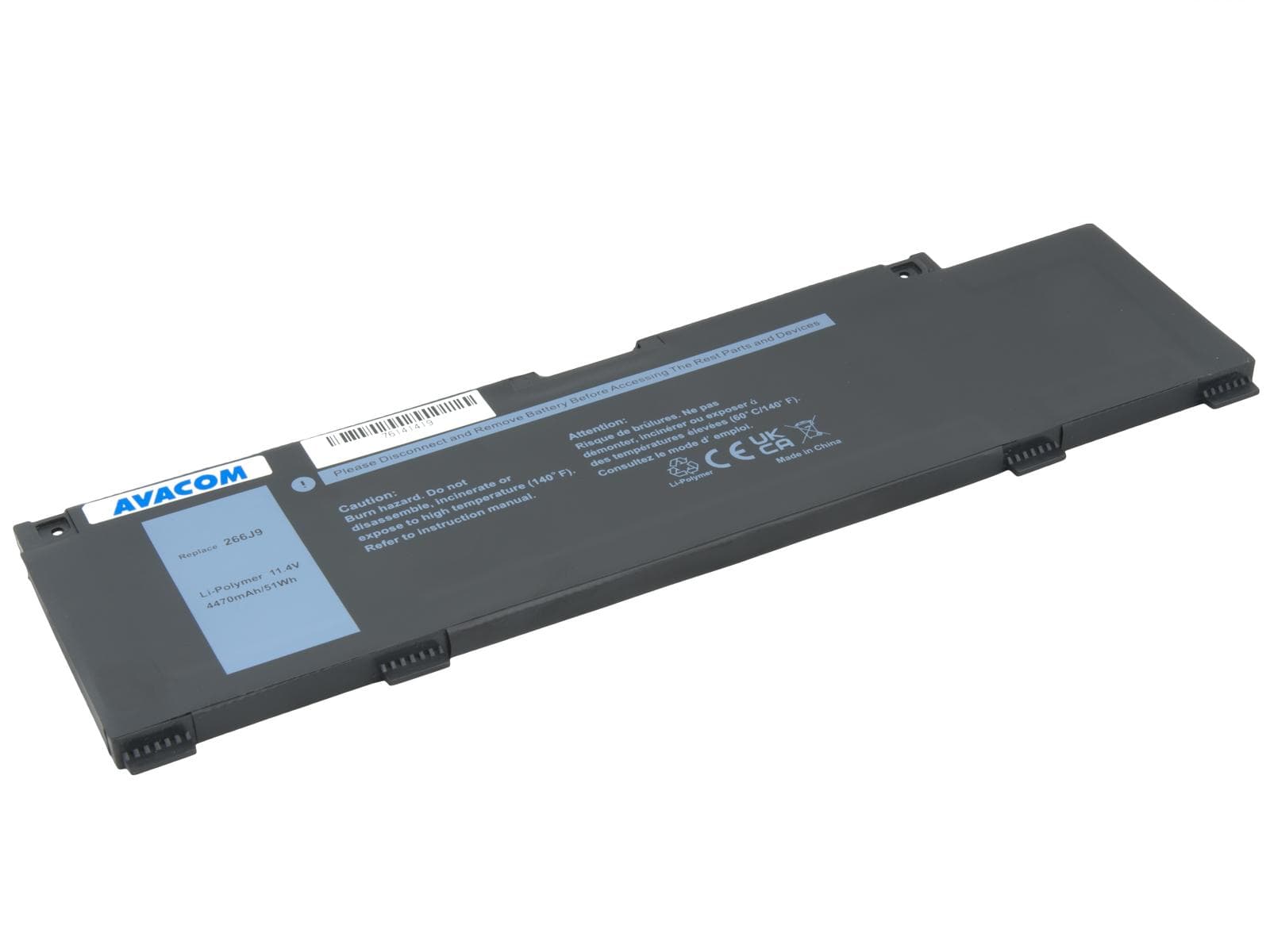 Batéria AVACOM pre Dell G3 3590 Li-Pol 11,4 V 4470mAh 51Wh