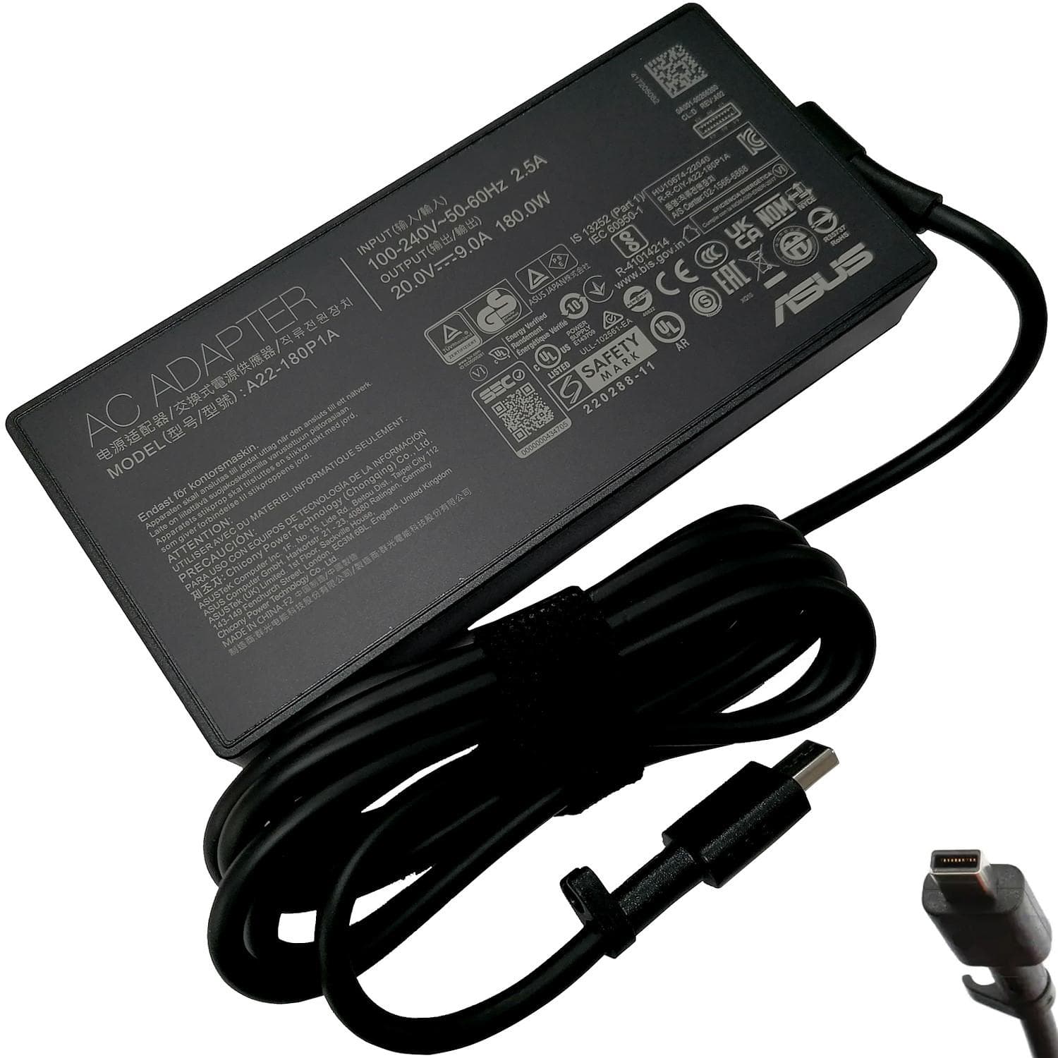 ASUS originál ADAPTER 180W 20V 3P(RECTANGLE) 1