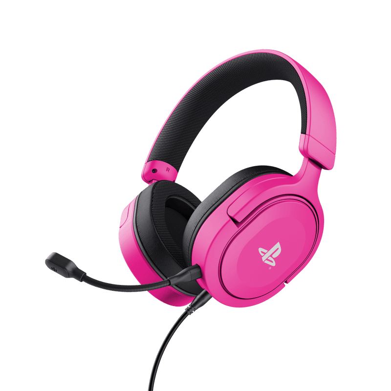 TRUST GXT498B FORTA HEADSET PS5 PINK 1