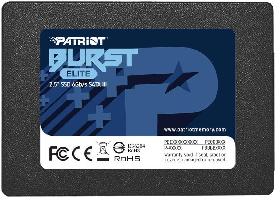 PATRIOT Burst Elite/960 GB/SSD/2.5"/SATA/3R 1