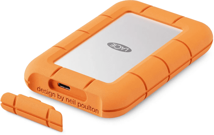 LaCie Rugged/4TB/SSD/Externý/2.5"/M.2 NVMe/Oranžová/2R 1