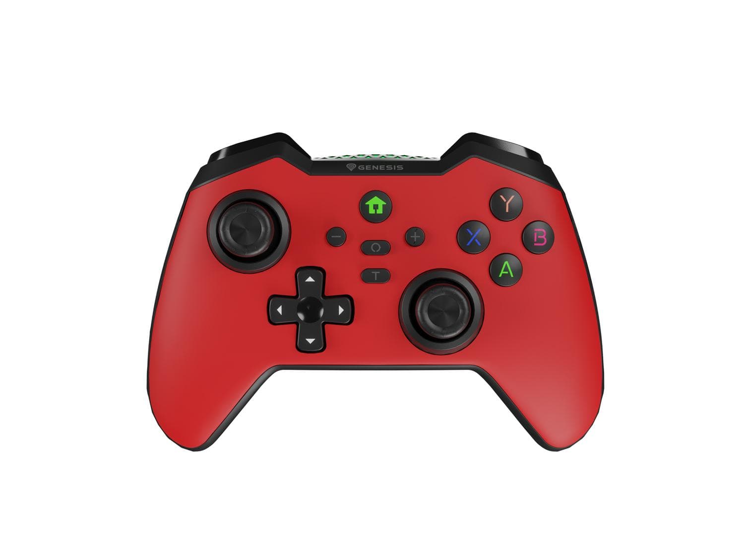 Bezdrôtový gamepad Genesis MANGAN 400 pre PC/Switch/Mobil, červený