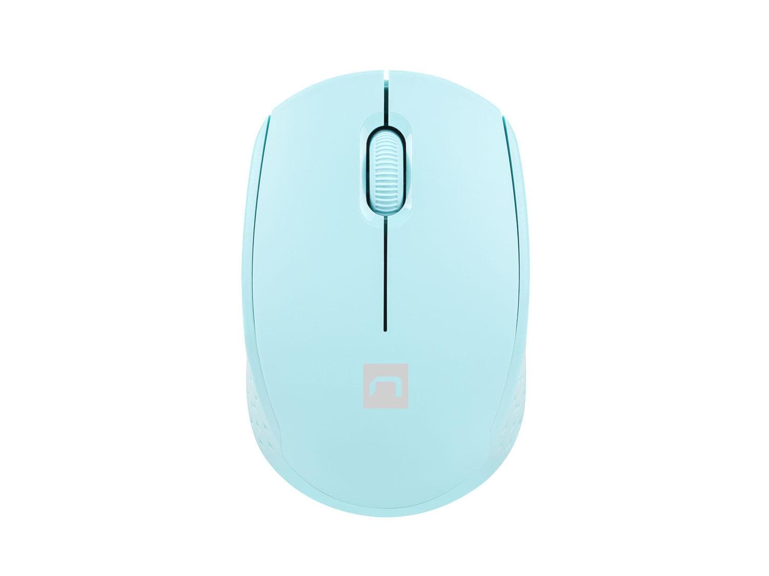 Myš Natec STORK/Kancelárska/Optická/1 600 DPI/Bezdrôtová USB/Modrá 1