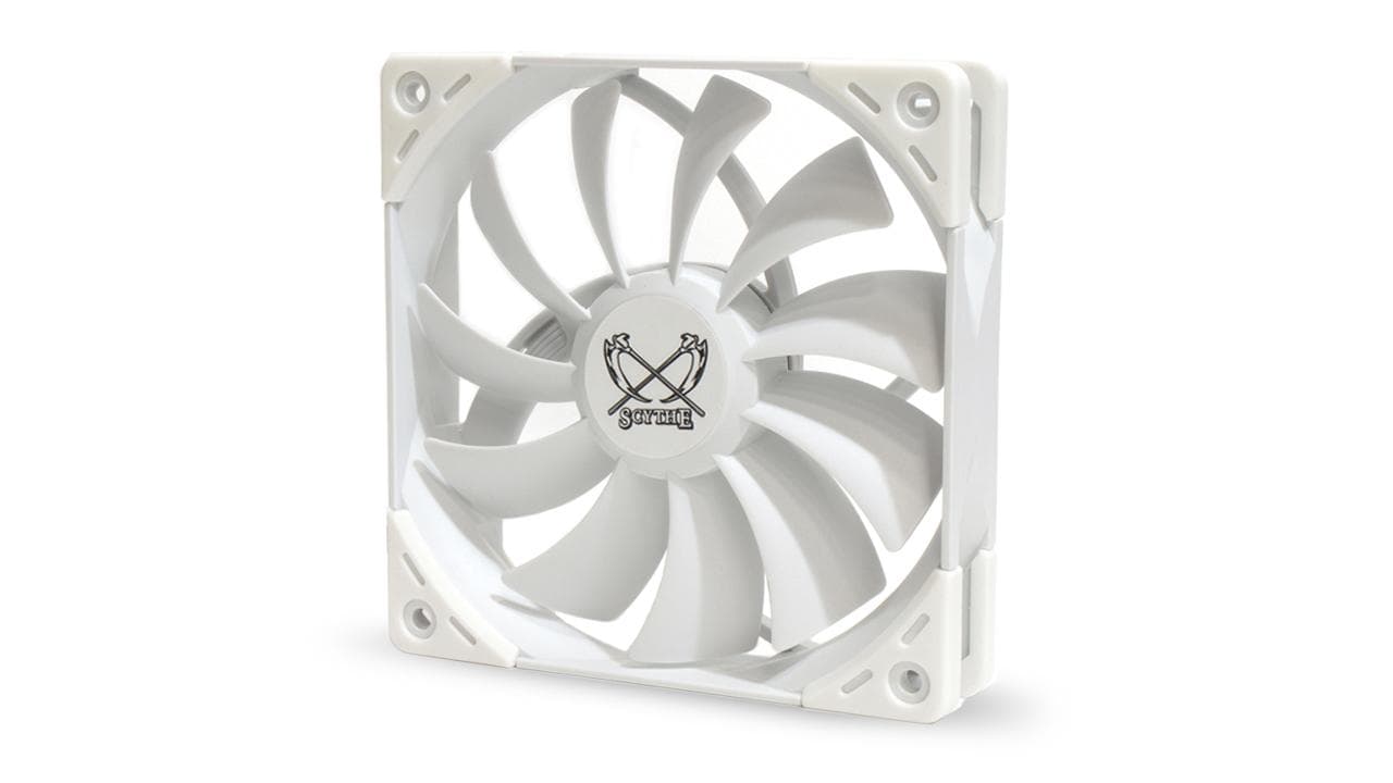 SCYTHE KF1225FD18W-P Kaze Flex 120mm White PWM 300-1800rpm 1
