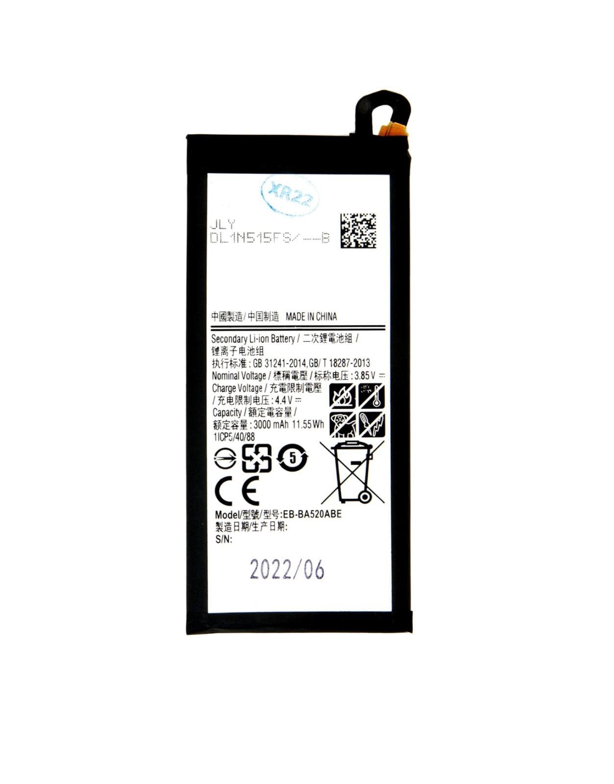 Samsung A5 batéria EB-BA520ABE Li-Ion 3000mAh (OEM) 1