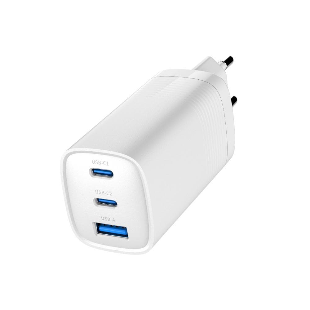 GEMBIRD PD nabíjačka 1xUSB-A 2xUSB-C 67W biela 1