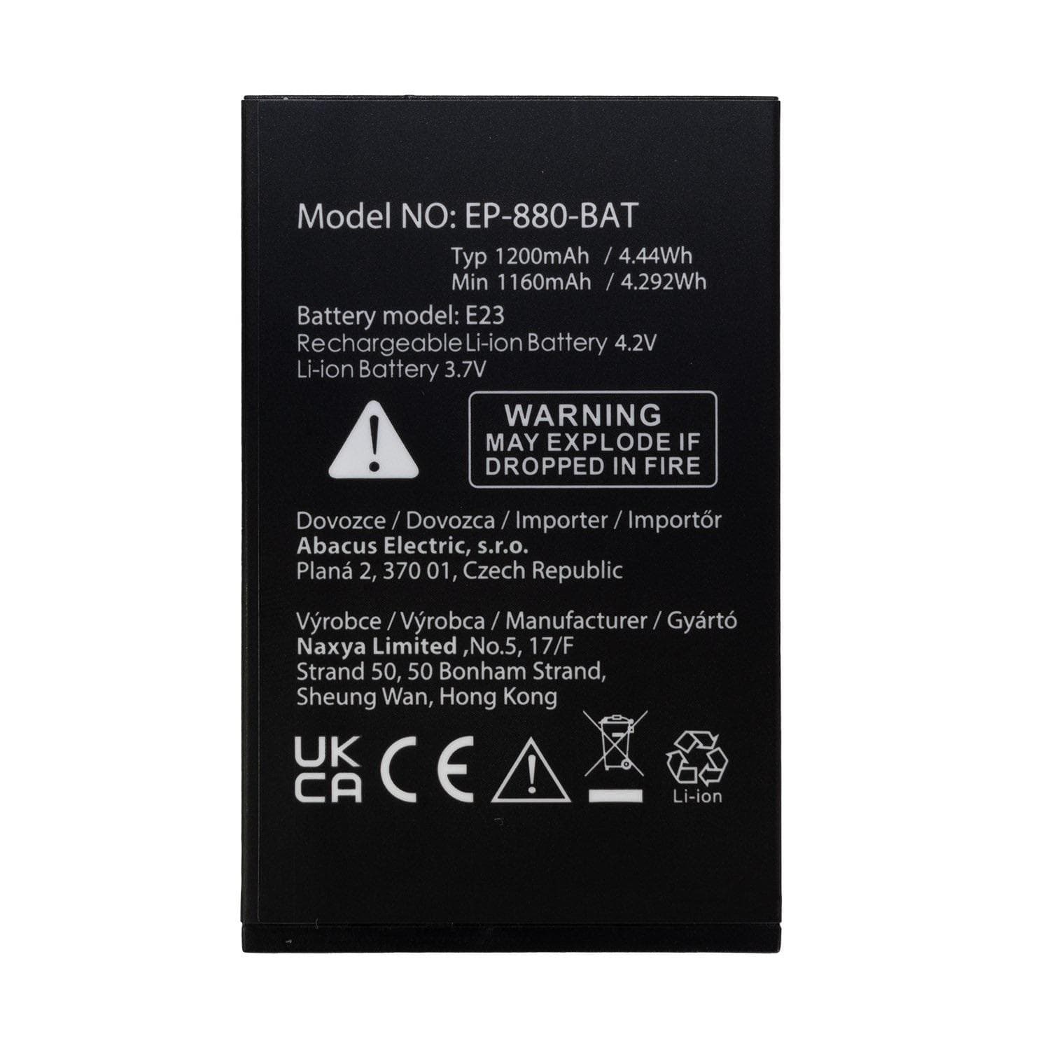 EVOLVEO orig. batéria 1200 mAh pre EasyPhone LT (EP-880)