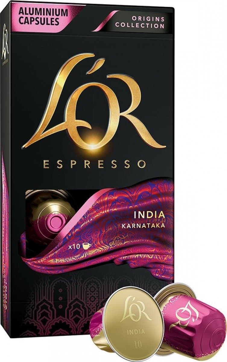 NESPRESSO INDIA KVAPSLE 10ks LOR 1