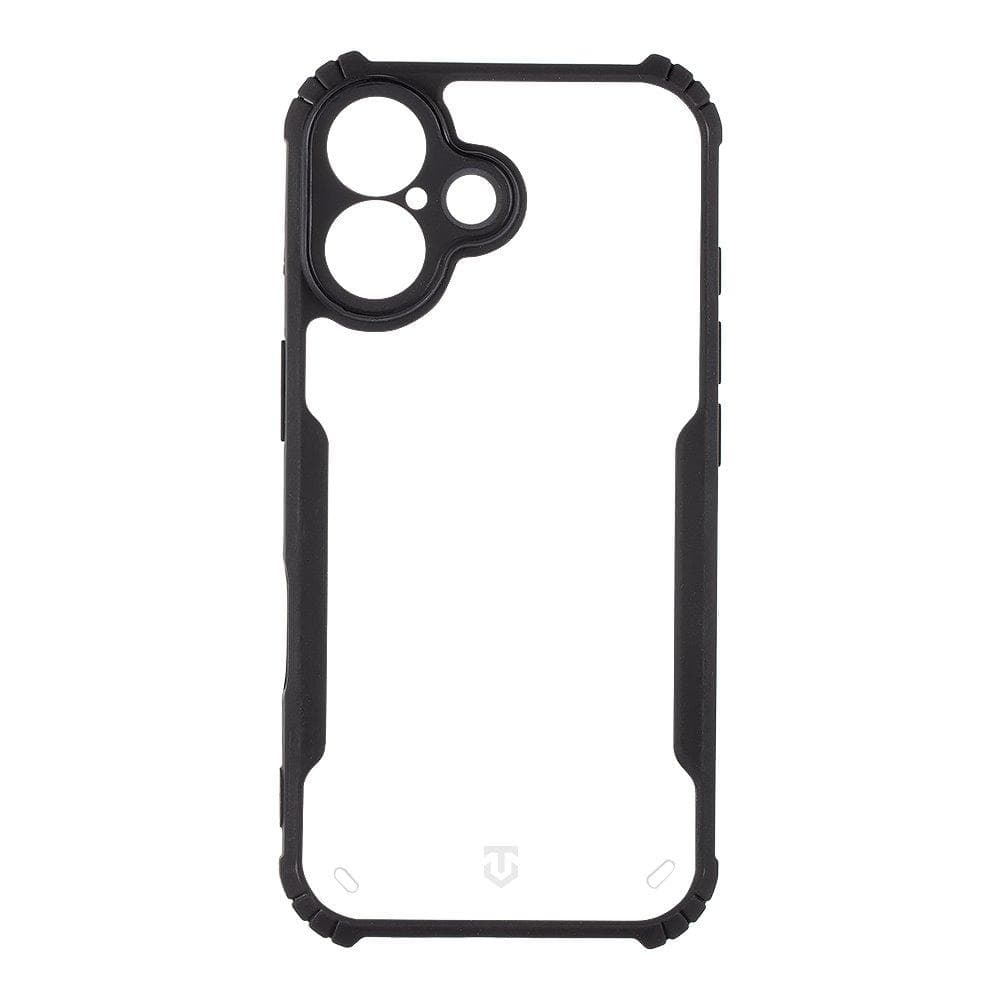Tactical Quantum Stealth Kryt pre Apple iPhone 16 Clear/Black 1