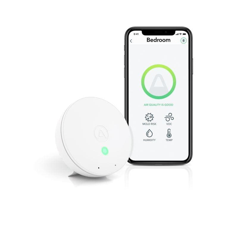 AirThings Wave mini - senzor kvality ovzdušia, vlhkosti, teploty a vzdušných chemikálií 1