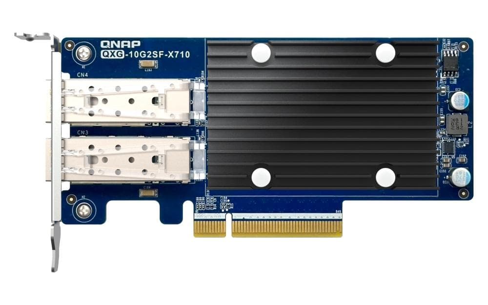 QNAP QXG-10G2SF-X710 - 2x 10GbE SFP+, PCIe Gen3 x8 1