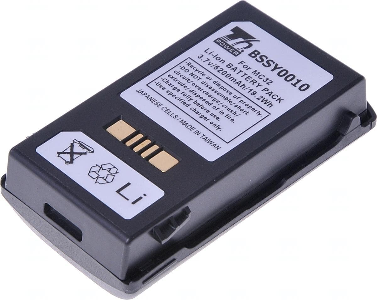 Batéria T6 Power pre Motorola Zebra MC3200, MC32N0-G, MC32N0-R, MC32N0-S, 5200mAh, 19,2Wh, Li-ion