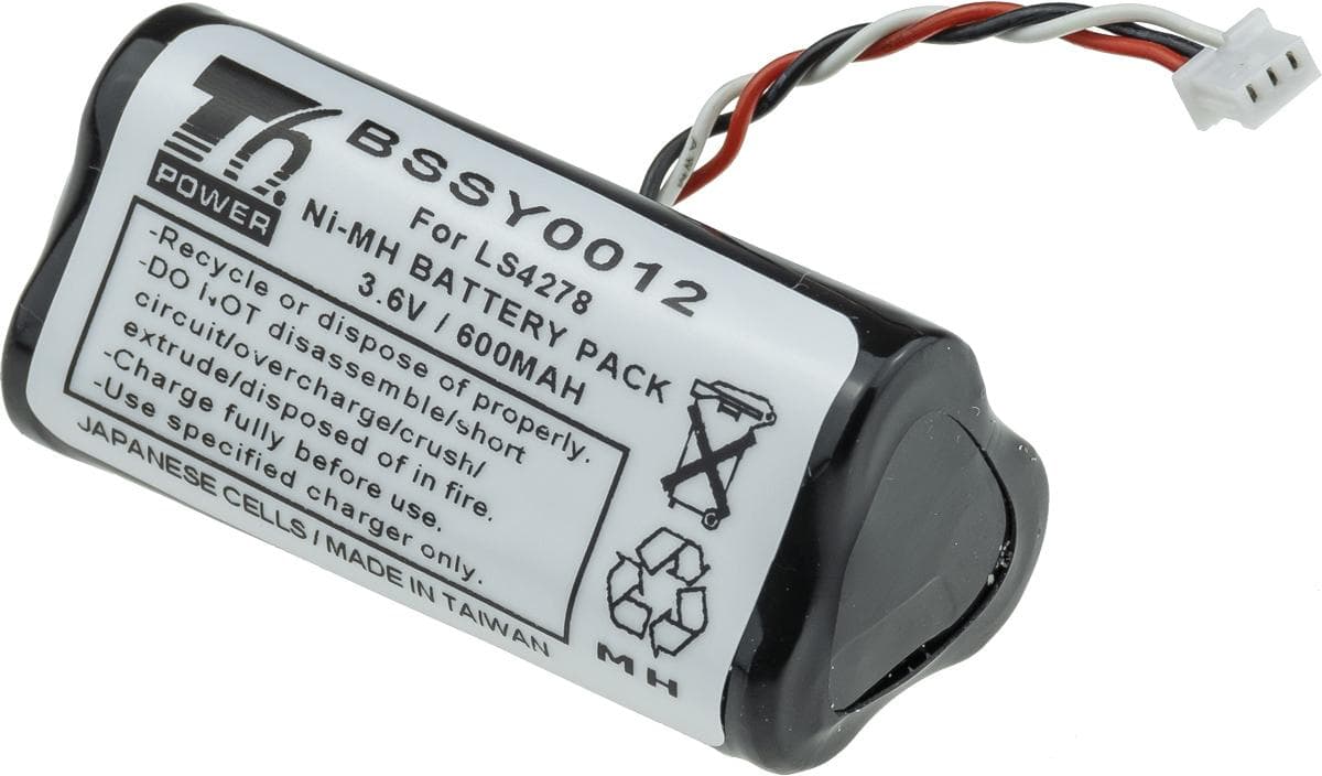 Batéria T6 Power pre Symbol Motorola Zebra LI4278, LS4278, DS6878, 600mAh, 2,16Wh, Ni-Mh