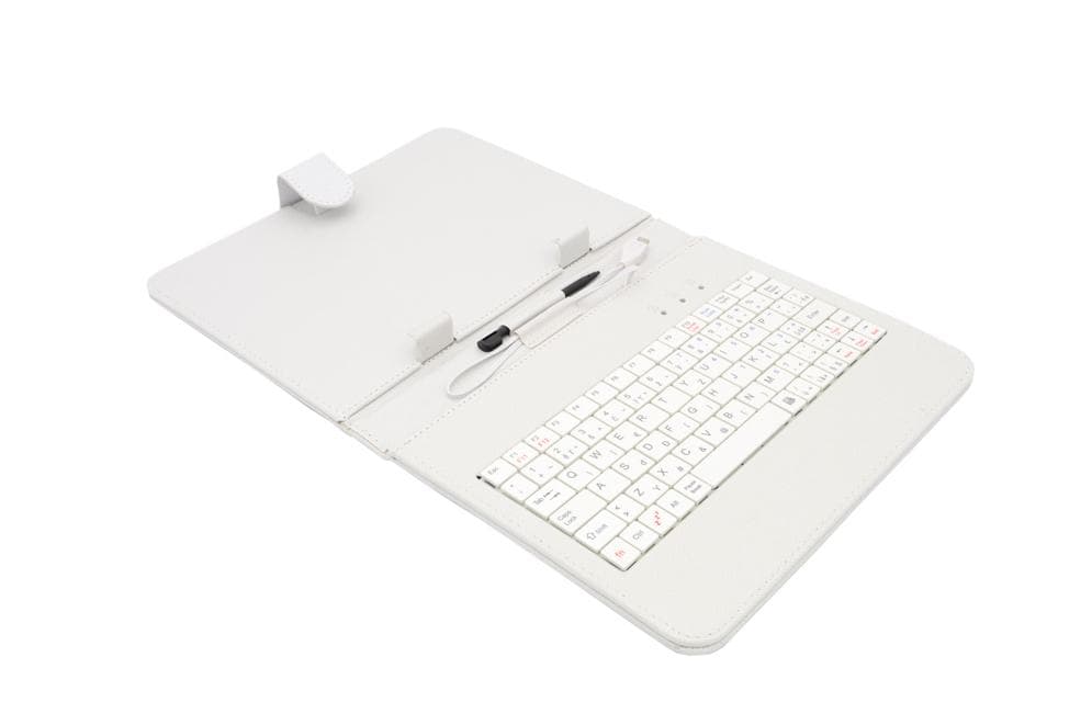 AIREN AiTab Leather Case 2 with USB klávesnica 8" WHITE (SK/SK/DE/UK/US.. layout) 1