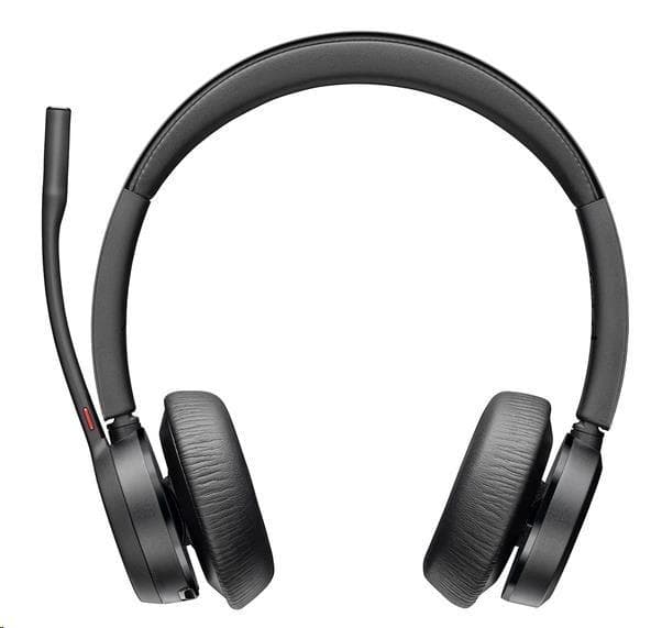 Poly Voyager 4320 MS Teams bezdrôtová náhlavná súprava, BT700 USB-C adaptér, stereo, nabíjací stojan