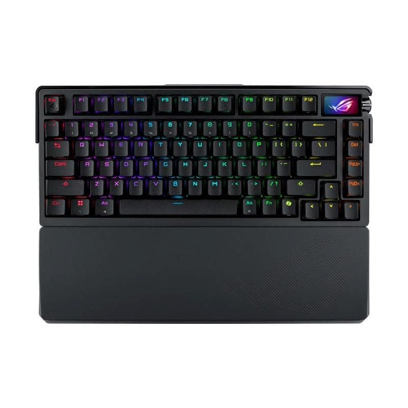 ASUS Klávesnica ROG Azoth Extreme, Mechanická, Bezdrôtová BT, RF 2.4GHz, US, čierna 1