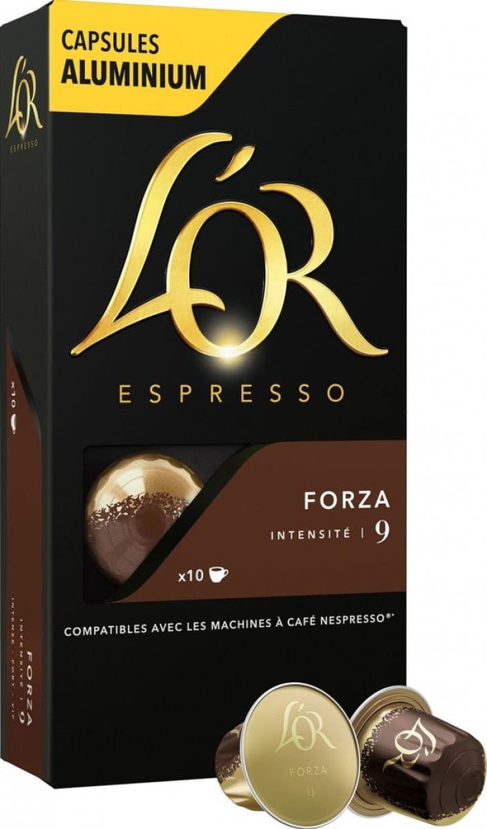 NESPRESSO FORZA KVAPSLE 10ks LOR 1