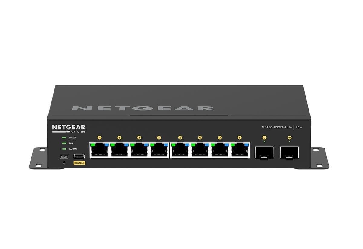 Netgear 8x1G PoE+ 220W a 2xSFP+ Managed Switch 1